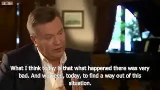 Ukraine president Viktor Yanukovych full interview eng subs