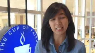 Sunday sermon recap with Christine at The Cup of Faith coffee