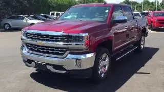 VEHICLE SOLD!2016 Chevrolet Silverado 1500 Crew Cab LTZ Siren Red Tintcoat Roy Nichols Courtice ON