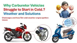 15 Tips To Solve Cold Engine Start Problem In Bike/Scooter | Why Bike Not Starting In Winter Morning
