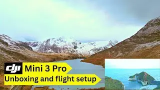 DJI Mini 3 Pro Drone Unboxing 2023| App review | Flight Setup | Cinematic