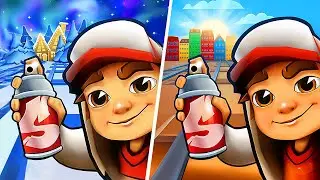 Subway Surfers Gameplay - North Pole vs Copenhagen, Subway Surfers New Update, Subway Surf Youtube