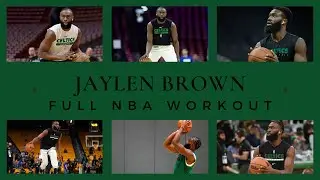 Jaylen Brown FULL NBA WORKOUT/TRAINING - Becoming The Most Paid Athlete In NBA History #NBA