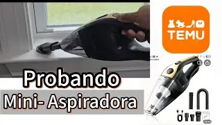 TEMU TIENE ÉSTA MINI-ASPIRADORA RECARGABLE/ #minivacuum #temufinds 