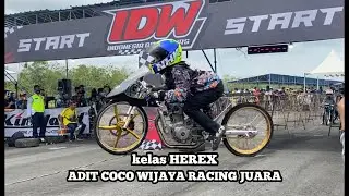 JATIM BERGENGSI! Kelas HEREX FFA 402M (FINAL IDW 2021 JOGJA) | Adit Coco Wijaya Racing JUARA