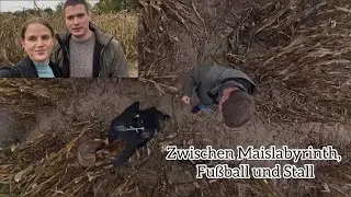 Zwischen Maislabyrinth, Fu&szlig;ball und Stall