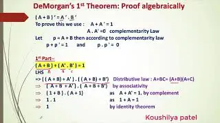 DeMorgan's Theorem