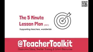 The 5-Minute Lesson Plan (Explained)