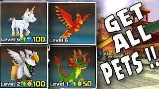 GET ALL MYTHICAL  PETS IN PIXEL GUN 3D !!! IOS!!