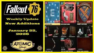 New Additions To The Atomic Shop For January 22, 2026 - Fallout 76 Atomic Shop Update