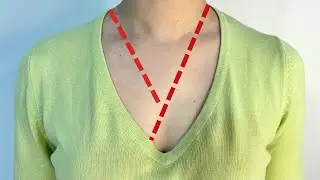 2 Genius Ways to Fix a Wide Neckline | Pinterest Inspired DIY
