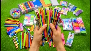 Unboxing Surprise Color Pencil & Pens | School Bag Item