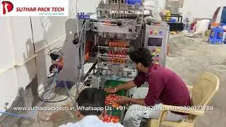 Tomato ketchup multi line packing machine, Sauce packing machine with multi track  multi track ketc