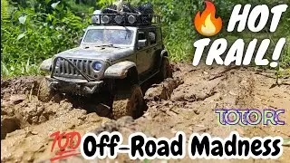 🌵🚙 Blazing Trails: RC Jeep Survives the Summer Sun!