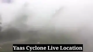 की दस्तक | Yaas Cyclone | Live location Yass Cyclone #Shorts