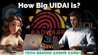 How big UIDAI is ?  Tech behind AADHAR CARD | Engineering Masterpiece Behind India's ID System!Hindi