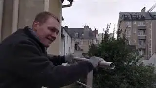 R&eacute;alisation et fixation d'un garde corps Inox
