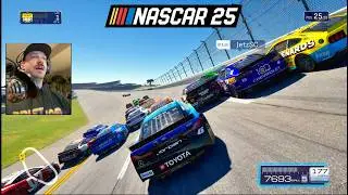 NASCAR 25 ONLINE - How I Won My FIRST Race Online... I LOVE THIS GAME