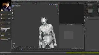Ретопология в Blender. Цветковый монстр #23