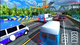 Police Van Racing Game 3D Police Stunts Car Games 2021 - Android GamePlay