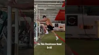 ⚡️Increase Your Acceleration Speed With This Resistance Band Drill🧨