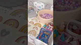 Playtime is the best time 👶🏻🧸 #playpen #baby #setup #momlife #unboxing #playtime #bentonoods