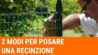 Tutorial: 2 modi per posare una recinzione (livello avanzato)