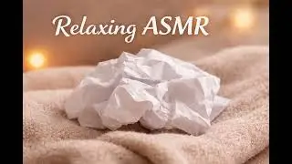 Pure Paper Crinkling ASMR | Relaxing Soft Paper Sounds (No Talking)