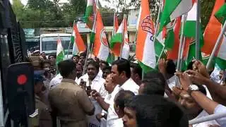 Argument with police with Killiyoor MLA Rajesh Kumar