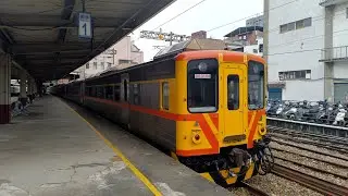 台鐵 柴聯自強號 DR3100 215次 樹林站 離站