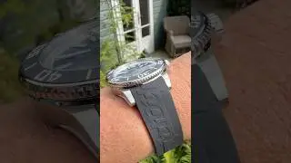 Next New German Diver 🚀 Hanhart AQUASPHERE Ocean Fade #watches #watchdavid #hanhart