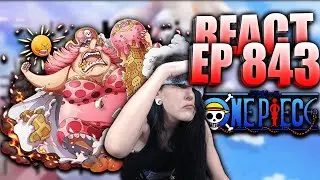 LE CHATEAU S'EFFONDRE !! - R&Eacute;ACTION EP 843 | ONE PIECE |