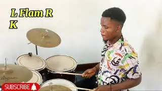#Easy drum fill #drums #drummer #practice #drumlessons #learning #youtubevideo @ZildjianCompany