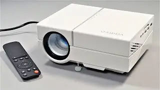 Vamvo L4500 Native 720p Mini Movie Projector Review - PS5 Gameplay