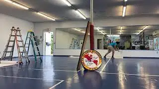 12-31-2025 Wednesday Robert Painting the Dojang, Pan-Am Tae Kwon Do Academy Imperial Beach