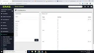 Online School Management SYstem