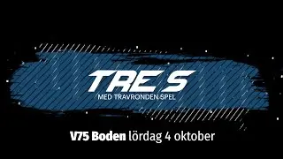 Speltips V75 Boden 4 oktober