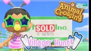 This Villager Hunt Was Total CHAOS. // Animal Crossing New Horizons