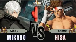 FF:CotW 🐺 MIKADO (Rock Howard) vs HISA (Joe Higashi)⭐Replay Match - FATAL FURY: CotW - 10/25