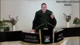 Istentisztelet 2025.11.23. Szada, Sándor Töhötöm, 2 Mózes 25, 1-9 és 40.