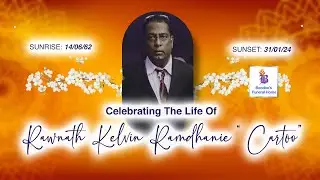 Celebrating The Life Of Rawnath Kelvin Ramdhanie &ldquo;Cartoo&rdquo;
