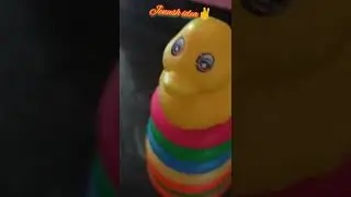 Ring Junior Duck Cap Stacking Rings Kid Toy🦆🦆#DUCK DUCK# 🦆#shorts