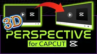Video in Perspective for Capcut (3D Rotation) - Capcut Tutorial with DaVinci work around