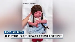 Hurley NICU babies show off adorable Halloween costumes
