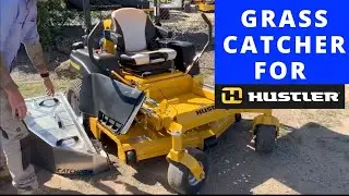 Catch Pro Grass Catchers - How to fit up to a Hustler Raptor SD ride on mower