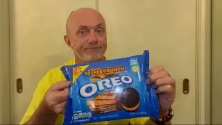 Toffee Crunch Oreo Review