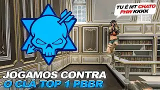 ENFRENTEI O CLÃ TOP 1 PBBR 😱 ELES QUASE FIZERAM MEU PC EXPLODIR 🤣 - Point Blank