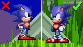 Tyson Hesse Sonic 1 ~ Sonic Hacks ~ Gameplay