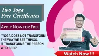 Free yoga certificate 2022 | Free yoga certificate | yoga certificate | yoga certificate free | Yoga