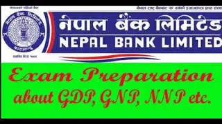 Nepal Bank Limited exam preparation for level 4, level 3 about economic indicator